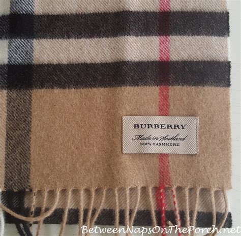 burberry scarf made in england fake